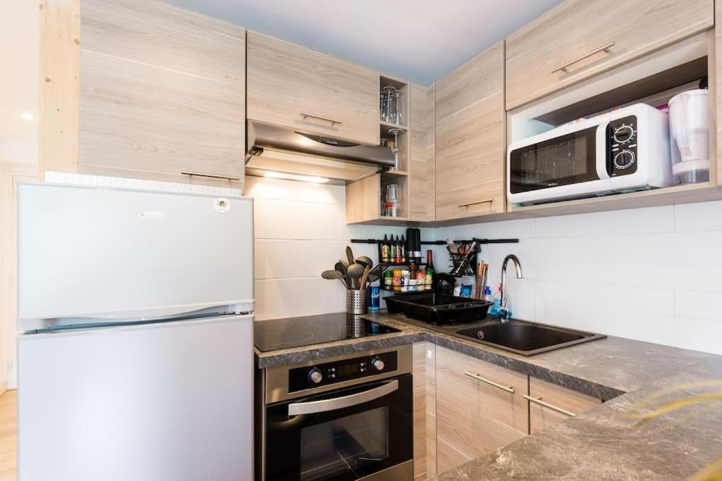Pied-A-Terre Cosy Face Aux Pistes De La Princesse Demi-Quartier Exterior photo